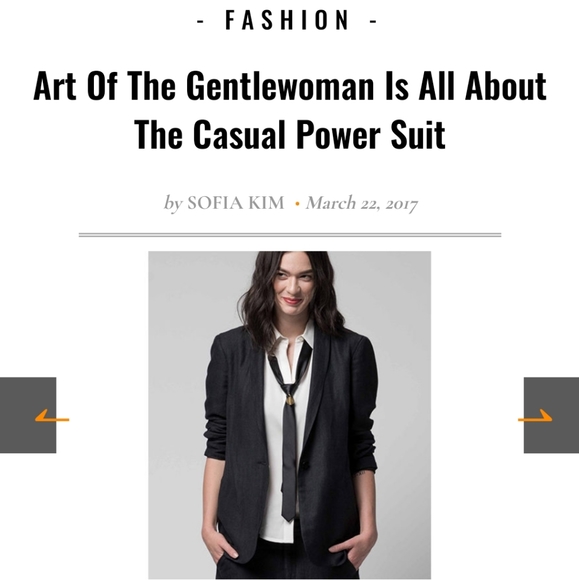 Art of the Gentlewoman blazer jacket, size 1 - Picture 1 of 9